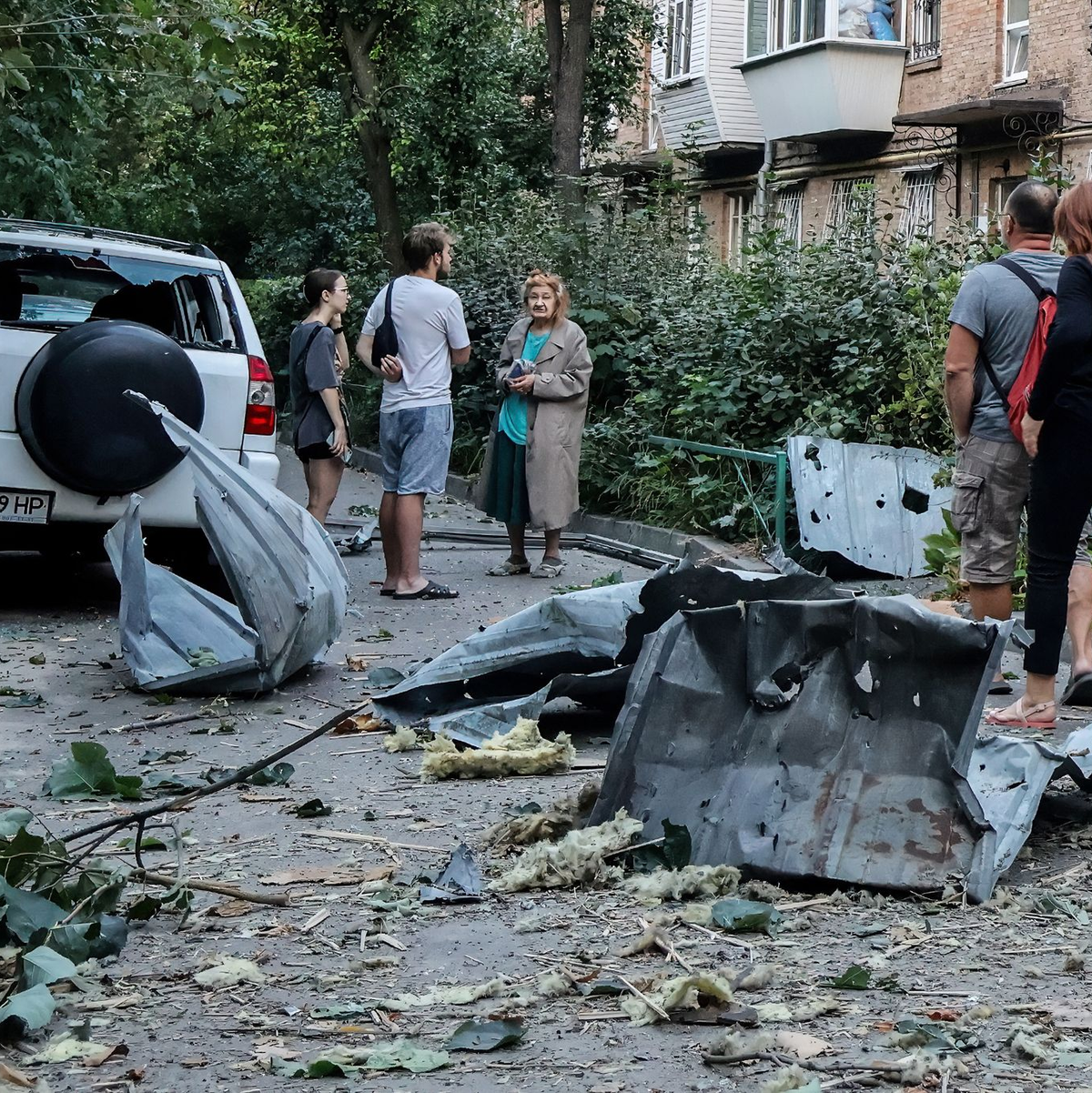 Nach Angaben der Behörden hat Russland Marschflugkörper und ballistische Raketen sowie Drohnen vom Typ Shahed auf Ziele in der gesamten Ukraine, einschließlich der Hauptstadt Kiew, abgefeuert. - Foto: Aleksandr Gusev/SOPA Images via ZUMA Press Wire/dpa