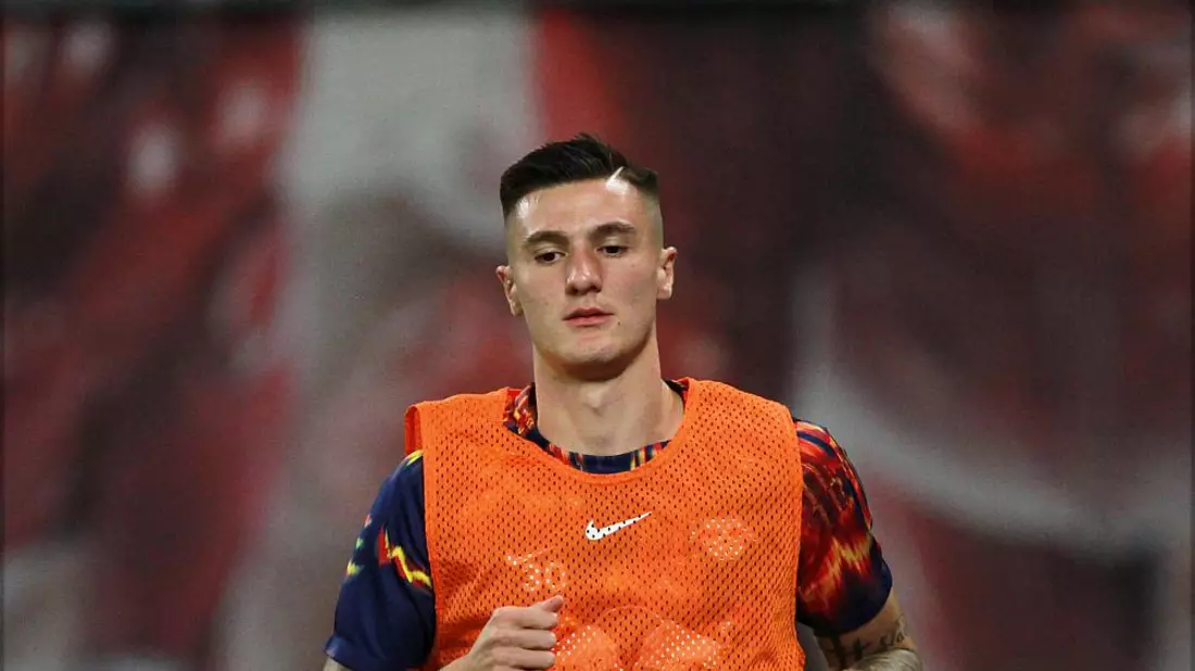 Benjamin Sesko (RB Leipzig) (Archiv) - Bild: ?ber dts Nachrichtenagentur