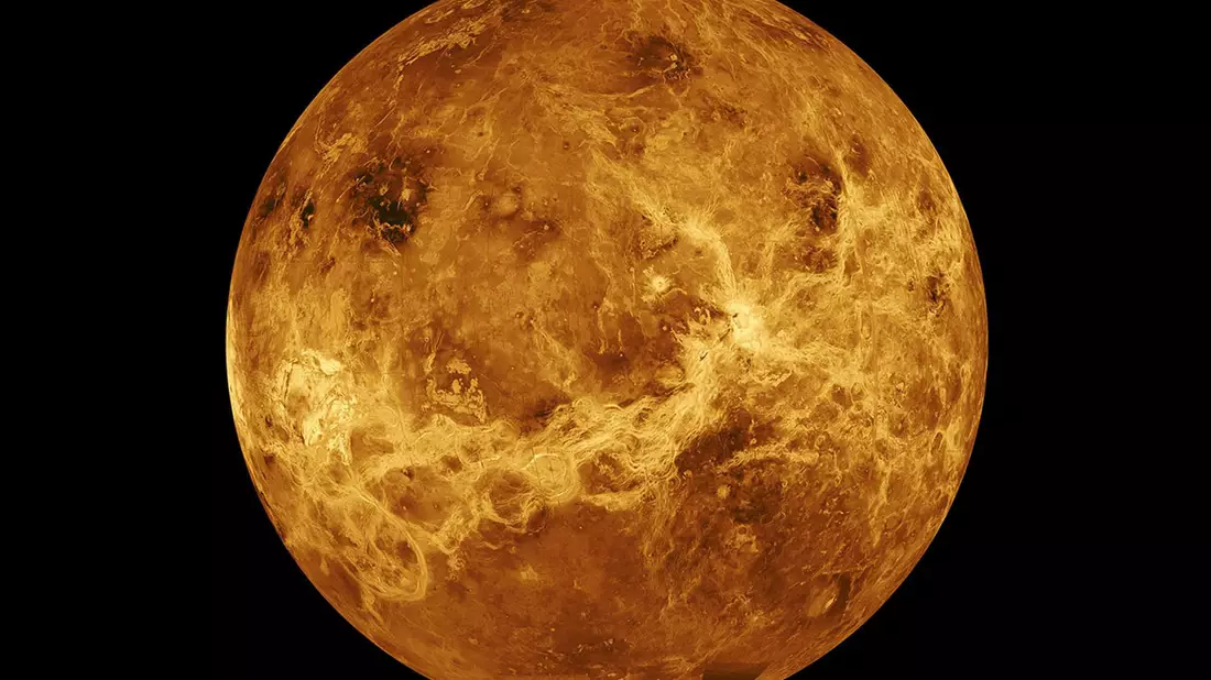 Eine indische Raumsonde soll in den kommenden Jahren zur Venus starten. - Bild: Uncredited/NASA/AP/dpa