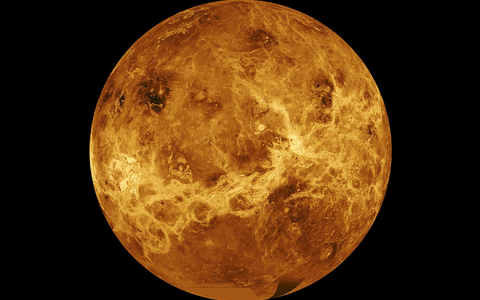 Eine indische Raumsonde soll in den kommenden Jahren zur Venus starten. - Foto: Uncredited/NASA/AP/dpa