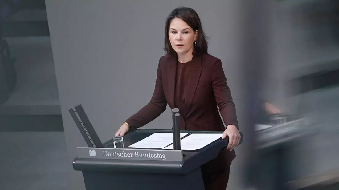 Annalena Baerbock am 28.09.2023 - Bild: ?ber dts Nachrichtenagentur