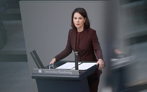 Annalena Baerbock am 28.09.2023 - Foto: ?ber dts Nachrichtenagentur