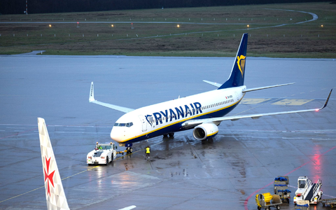 Ryanair rechnet damit, dass in diesem Herbst nur 14 statt wie erhofft 27 neue Flugzeuge ausgeliefert werden. - Foto: Thomas Banneyer/dpa