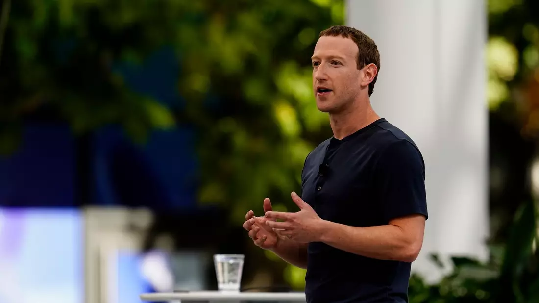 Meta-CEO Mark Zuckerberg spricht auf der Connect-Entwicklerkonferenz des Tech-Giganten. - Bild: Godofredo A. Vásquez/AP/dpa