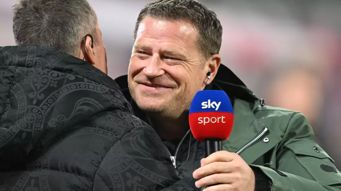 Haben beide eine Gladbacher- und Bayern-Vergangenheit: Max Eberl (r) und Lothar Matthäus. - Bild: Robert Michael/dpa