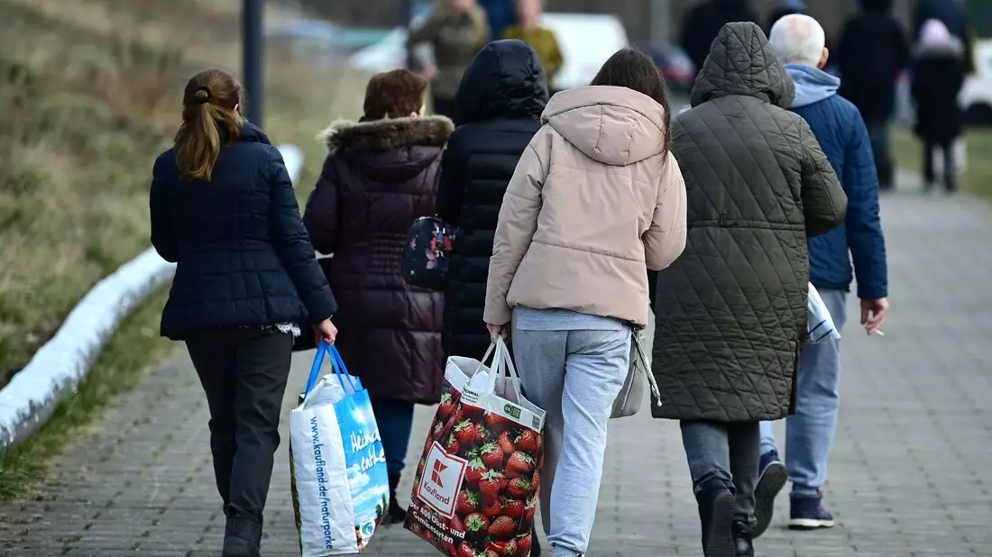 Infolge des Krieges in der Ukraine sind viele Menschen von dort nach Deutschland geflohen. - Bild: Soeren Stache/dpa