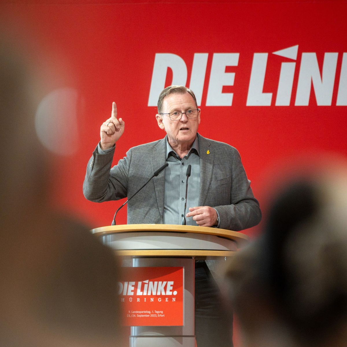 Bodo Ramelow macht Merz Vorwürfe. - Foto: Michael Reichel/dpa