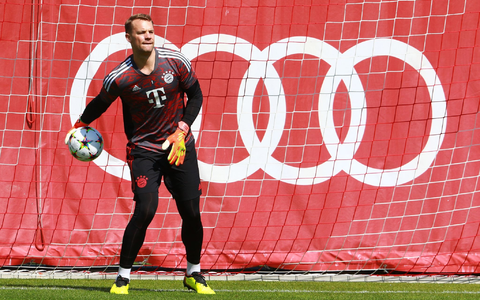 Torhüter Manuel Neuer ist ins Mannschaftstraining des FC Bayern München zurückgekehrt. - Foto: Mladen Lackovic/dpa