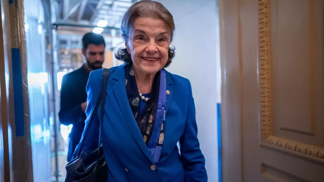 Dianne Feinstein auf einer Aufnahme vom Februar dieses Jahres. - Bild: J. Scott Applewhite/AP/dpa