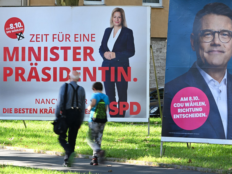 In Hessen wird am 8. Oktober gewählt. - Foto: Arne Dedert/dpa