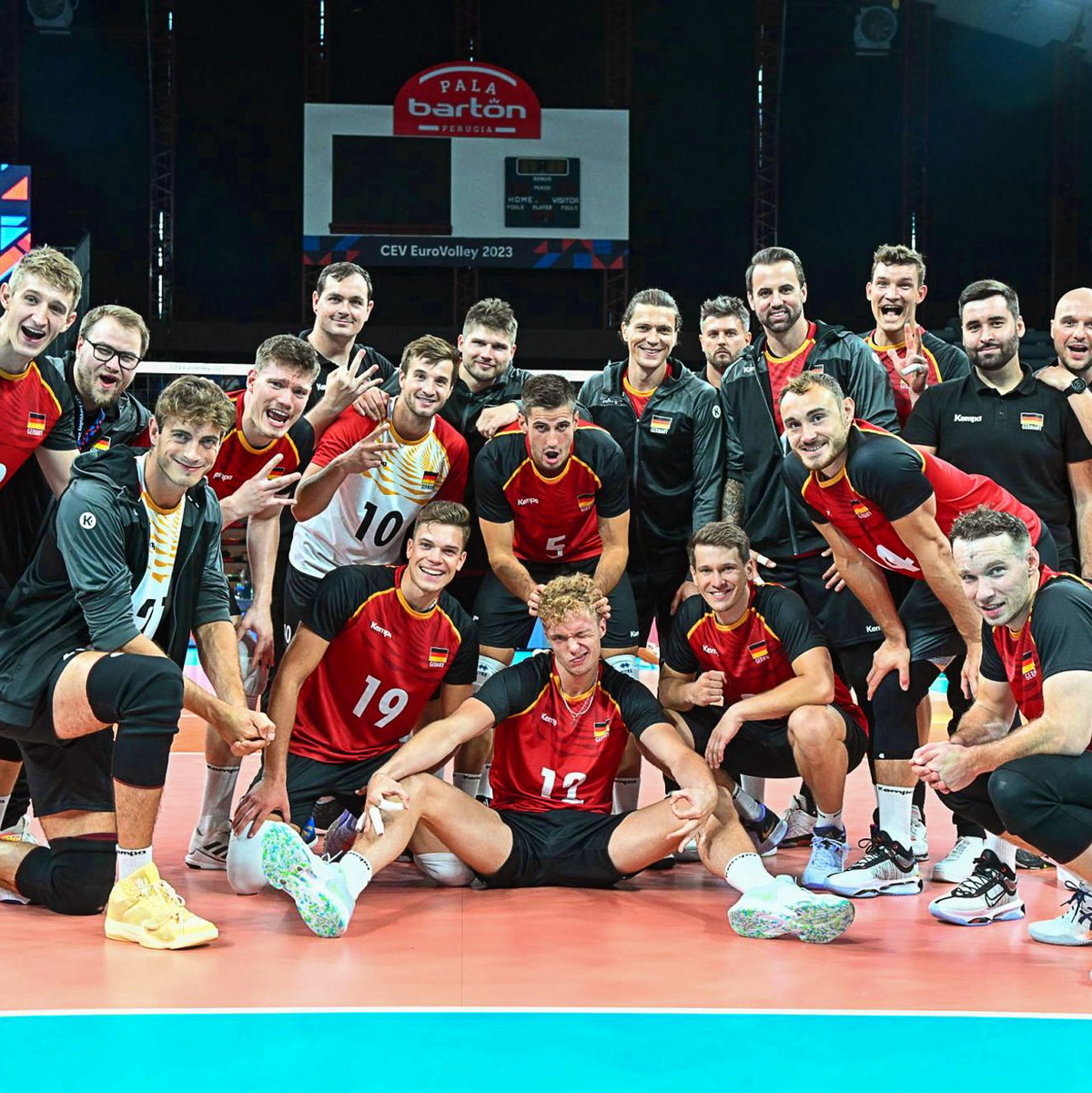 Die deutsche Volleyball-Nationalmannschaft ist in der Olympia-Qualifikation gefordert. - Foto: -/Deutscher Volleyball-Verband/dpa