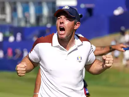 Rory McIlroy gewann mit dem Team Europa den Ryder Cup. - Foto: David Davies/PA Wire/dpa