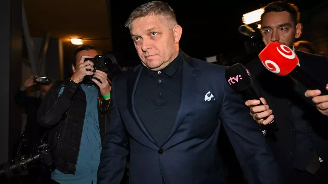 Die Partei des ehemaligen Regierunschefs Robert Fico kam bei der Parlamentswahl in der Slowakei auf 23,3 Prozent der Stimmen. - Bild: Pavol Zachar/TASR/dpa
