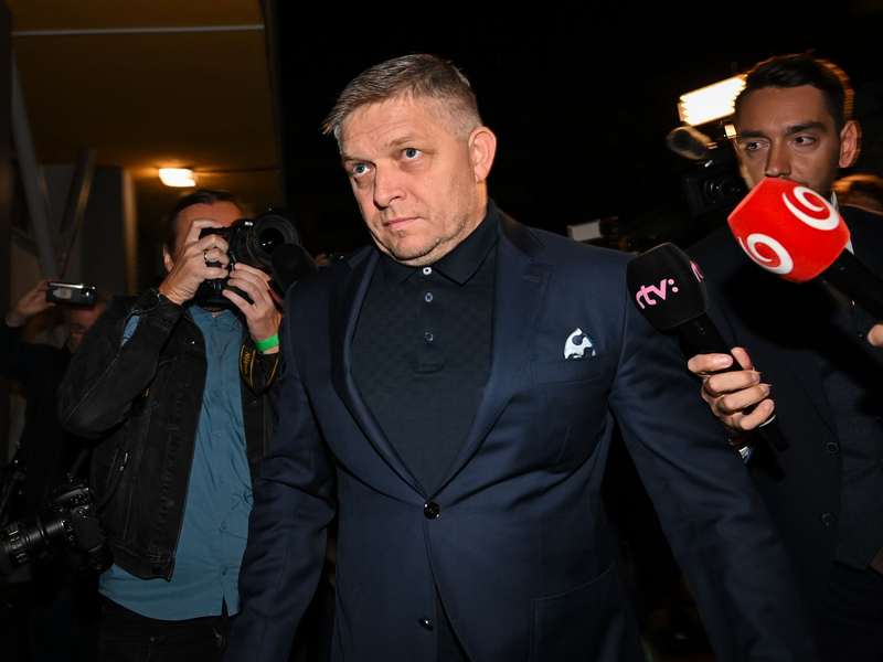 Die Partei des ehemaligen Regierunschefs Robert Fico kam bei der Parlamentswahl in der Slowakei auf 23,3 Prozent der Stimmen. - Foto: Pavol Zachar/TASR/dpa