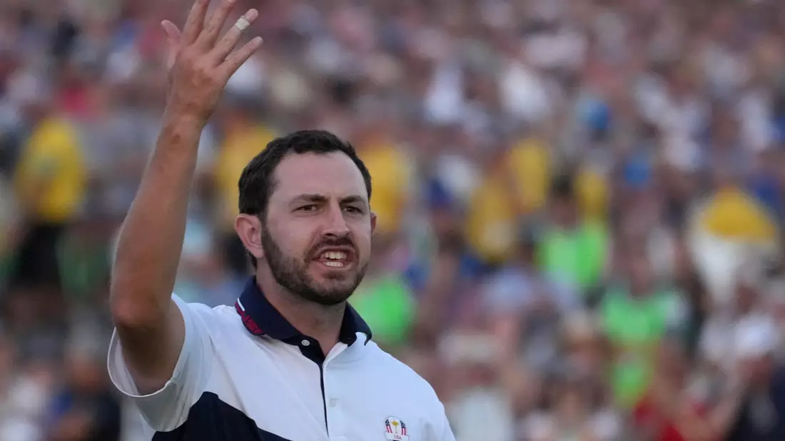 Dementierte einen Medienbericht, dass er für eine Spaltung des US-Teams gesorgt haben soll: Patrick Cantlay. - Bild: Andrew Medichini/AP/dpa