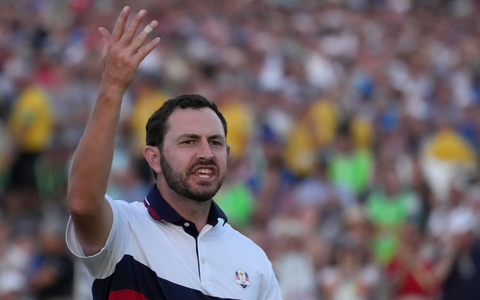 Dementierte einen Medienbericht, dass er für eine Spaltung des US-Teams gesorgt haben soll: Patrick Cantlay. - Foto: Andrew Medichini/AP/dpa