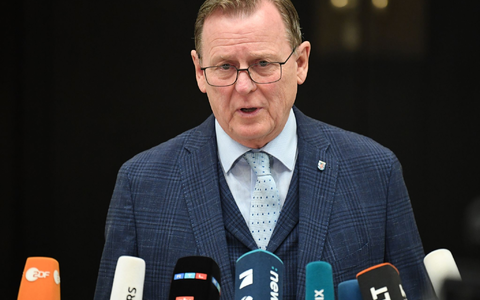 «Wir müssen uns aber auch eingestehen, dass der Einheitsprozess weder strukturell noch in den Köpfen oder gar in den Herzen abgeschlossen ist», sagt Thüringens Ministerpräsident Bodo Ramelow. - Foto: Lukas Fortkord/dpa