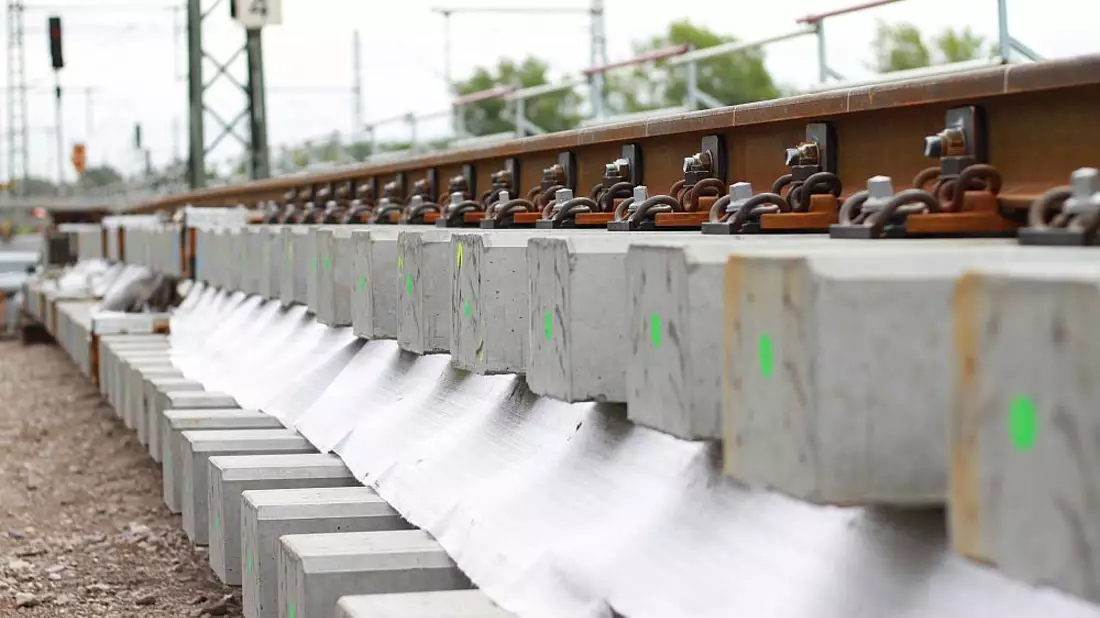Gleise an einer Baustelle der Deutschen Bahn (Archiv) - Bild: ?ber dts Nachrichtenagentur