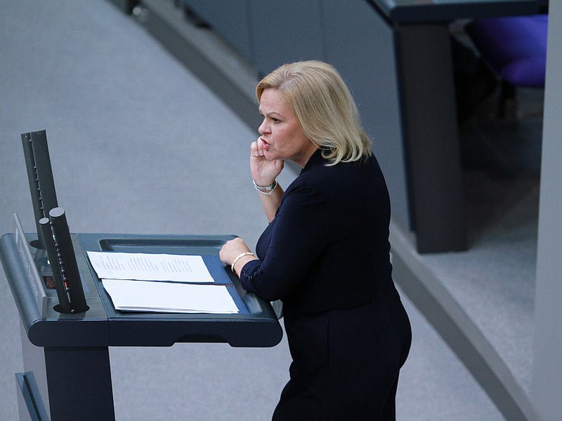 Nancy Faeser (Archiv) - Foto: ?ber dts Nachrichtenagentur