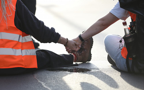 Protest von Letzter Generation (Archiv) - Foto: ?ber dts Nachrichtenagentur