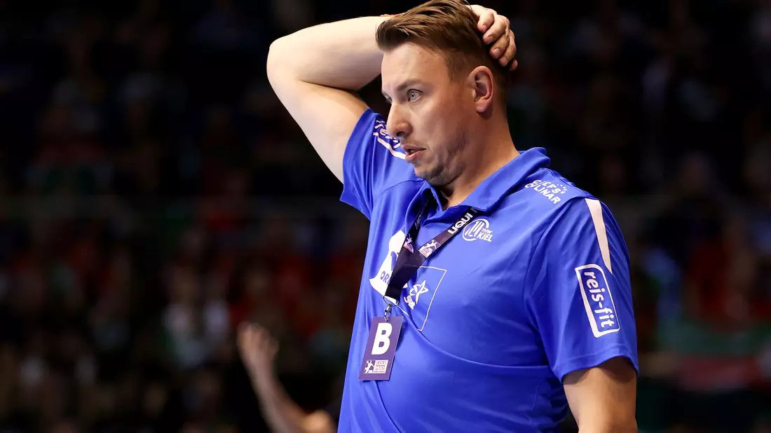 Filip Jicha und THW Kiel sind im Pokal überraschend gegen die HSG Wetzlar ausgeschieden. - Bild: Eroll Popova/dpa