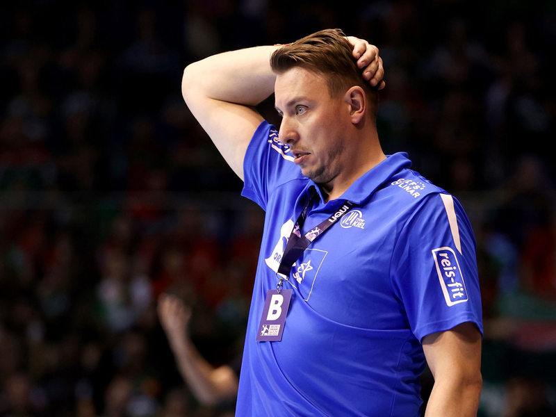 Filip Jicha und THW Kiel sind im Pokal überraschend gegen die HSG Wetzlar ausgeschieden. - Foto: Eroll Popova/dpa