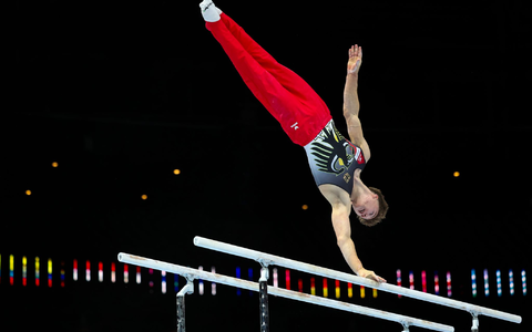 Die deutschen Turner um Pascal Brendel haben in Antwerpen den sechsten Platz belegt. - Foto: Geert Vanden Wijngaert/AP/dpa