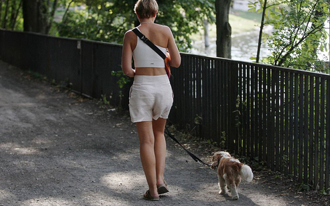 Frau geht Gassi (Archiv) - Foto: ?ber dts Nachrichtenagentur