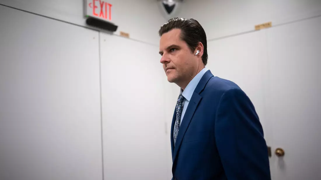 Der 41-jährige Anwalt Gaetz zählt zu den Hardlinern der Republikaner im Repräsentantenhaus, in dem er seit 2017 sitzt. - Bild: J. Scott Applewhite/AP/dpa