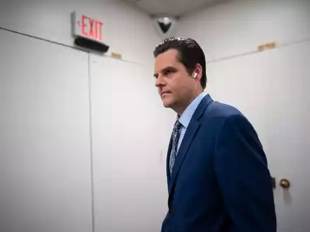 Der 41-jährige Anwalt Gaetz zählt zu den Hardlinern der Republikaner im Repräsentantenhaus, in dem er seit 2017 sitzt. - Foto: J. Scott Applewhite/AP/dpa