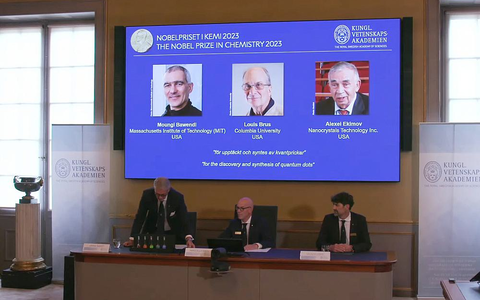 Bekanntgabe Chemie-Nobelpreis am 04.10.2023 - Foto: ?ber dts Nachrichtenagentur