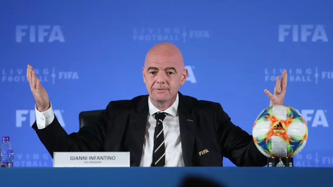 FIFA-Präsident Gianni Infantino. - Bild: Ding Ting/XinHua/dpa