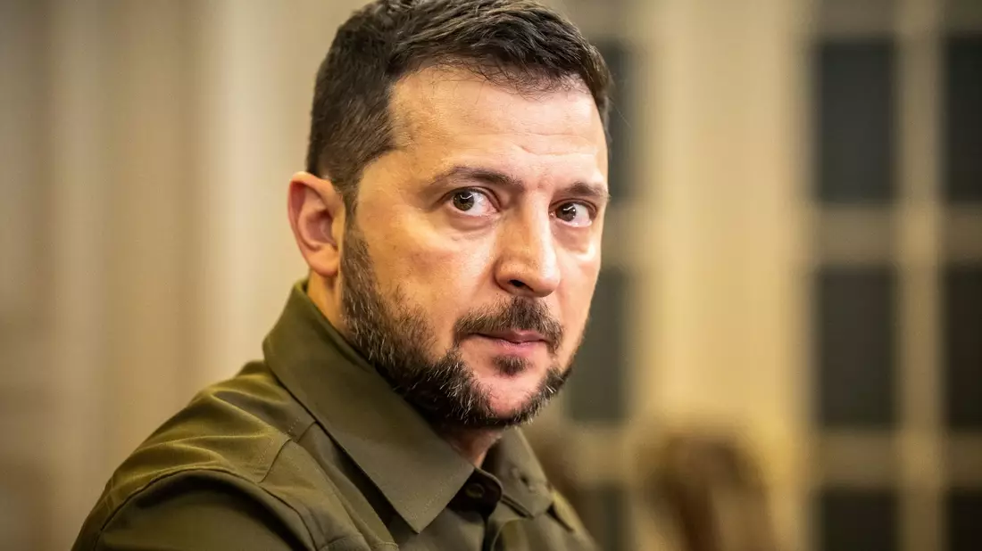 Der ukrainische Präsident Wolodymyr Selenskyj. - Bild: Michael Kappeler/dpa