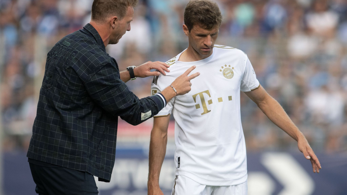 Setzt Bundestrainer Julian Nagelsmann weiter auf Thomas Müller? - Foto: Bernd Thissen/dpa