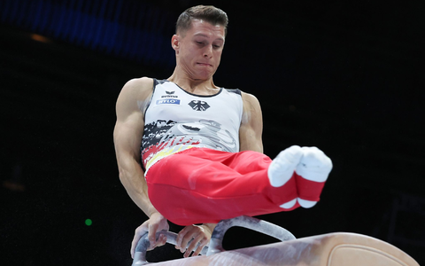 War im WM-Mehrkampf chancenlos: Lukas Dauser. - Foto: Geert vanden Wijngaert/AP