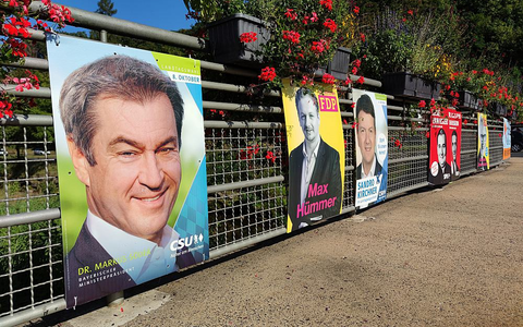 Wahlplakate zur Landtagswahl in Bayern 2023 (Archiv) - Foto: ?ber dts Nachrichtenagentur