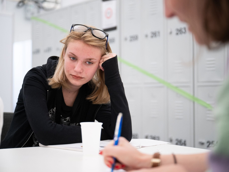 Kalt und klar ist es in Berlin. - Foto: Sebastian Gollnow/dpa