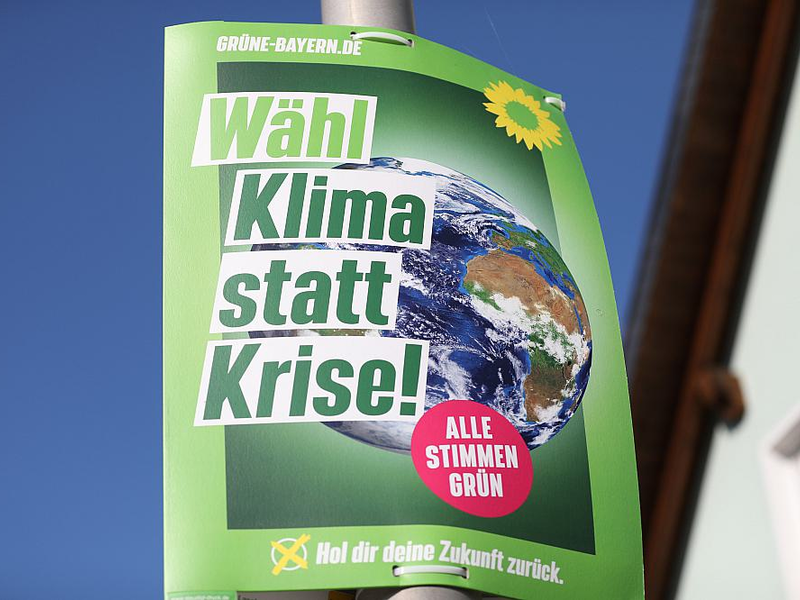 Grünen-Wahlplakat zur Landtagswahl in Bayern 2023 (Archiv) - Foto: ?ber dts Nachrichtenagentur