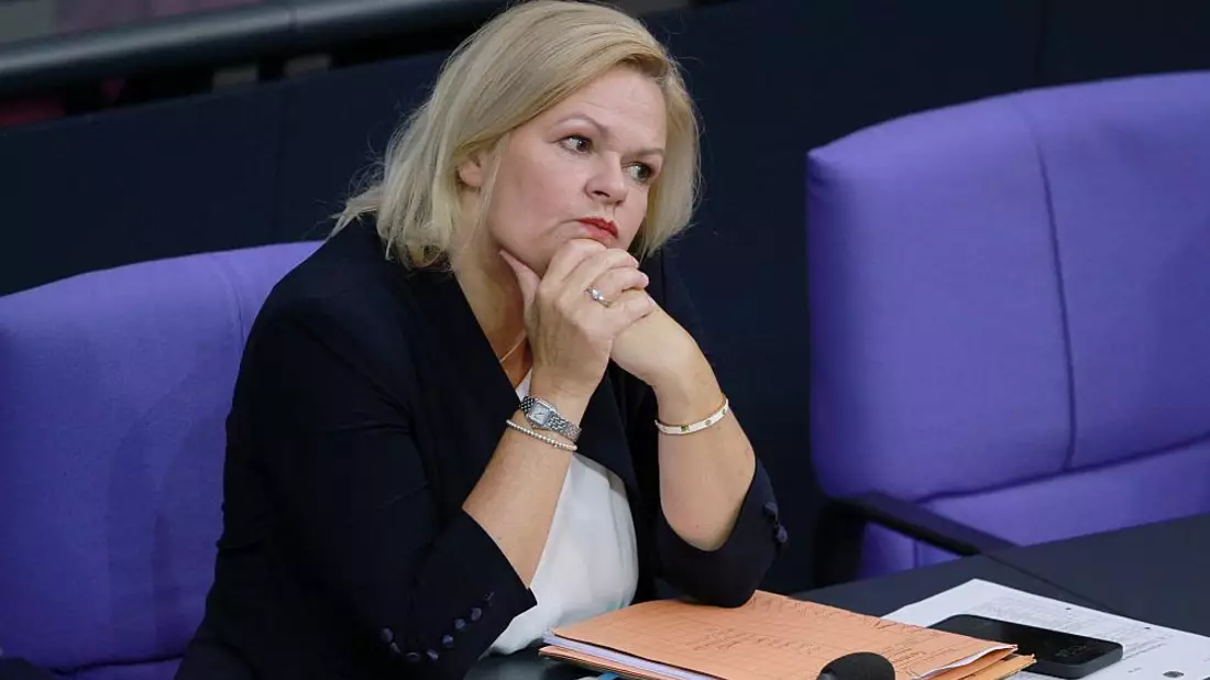 Nancy Faeser (Archiv) - Bild: ?ber dts Nachrichtenagentur