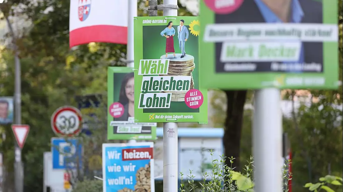 Wahlplakate zur Landtagswahl in Bayern 2023 (Archiv) - Bild: ?ber dts Nachrichtenagentur