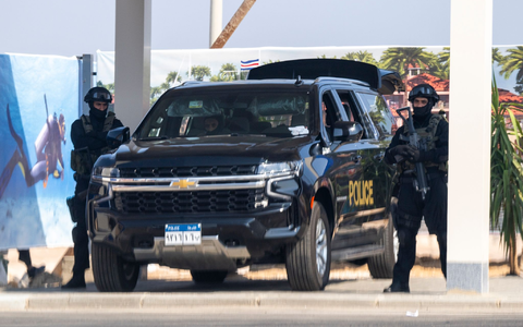 Ägyptische Polizisten. (Symbolbild) - Foto: Christophe Gateau/dpa
