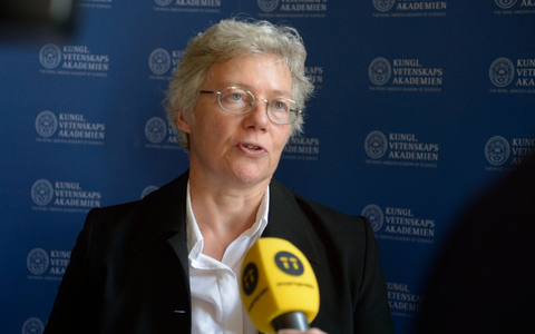 Der Anruf aus Stockholm überraschte die Atomphysikerin Anne L'Huillier im Unterricht (Archivbild). - Foto: Bertil Ericson/TT News Agency/AP/dpa