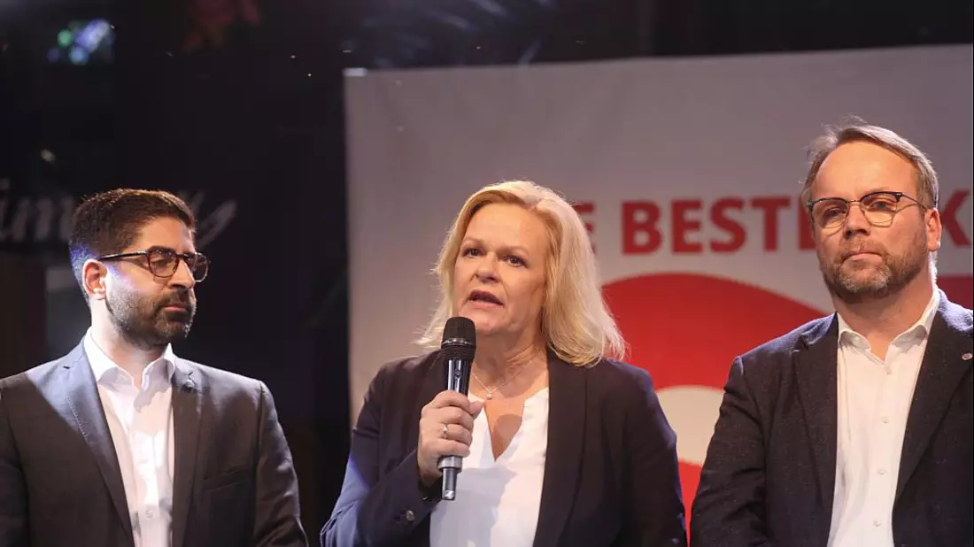 Nancy Faeser am 08.10.2023 - Bild: ?ber dts Nachrichtenagentur
