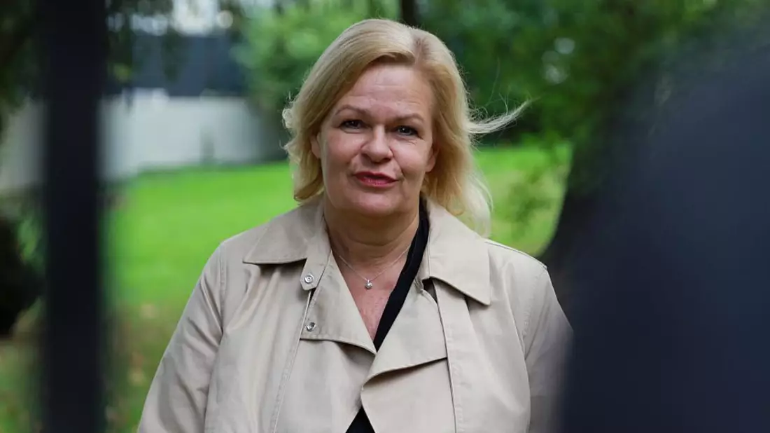 Nancy Faeser bei Landtagswahl in Hessen am 08.10.2023 - Bild: ?ber dts Nachrichtenagentur