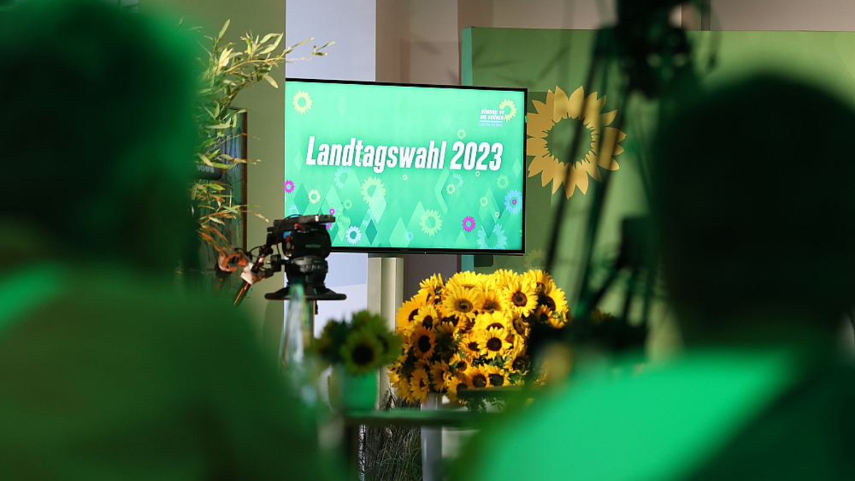 Landtagswahl in Bayern: Grünen-Wahlparty am 08.10.2023 - Foto: ?ber dts Nachrichtenagentur