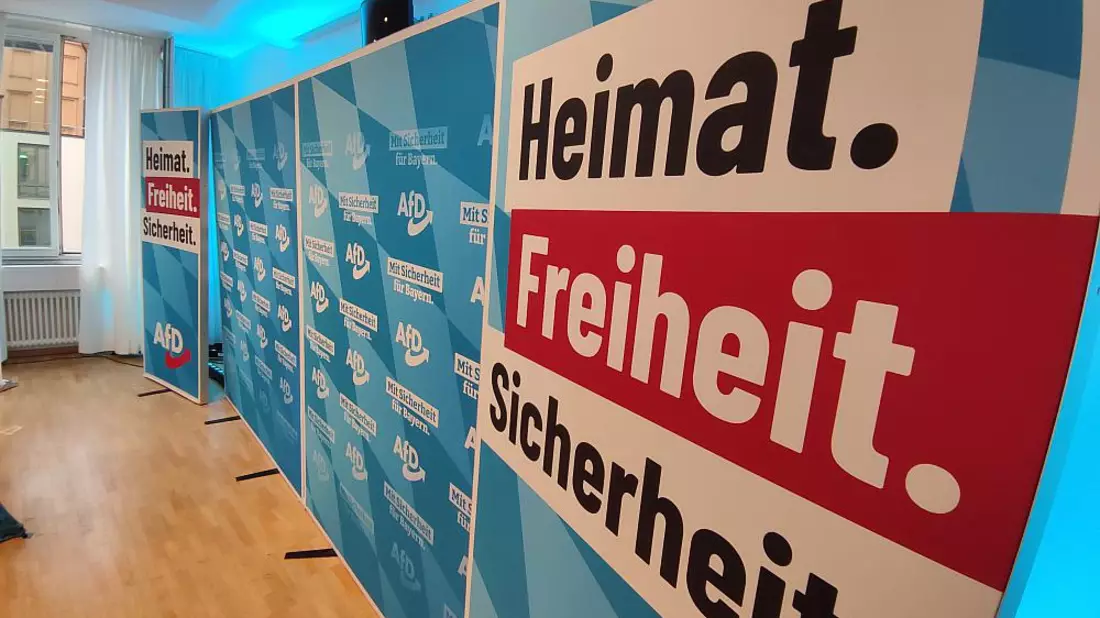 Landtagswahl in Bayern: AfD-Wahlparty am 08.10.2023 - Bild: ?ber dts Nachrichtenagentur