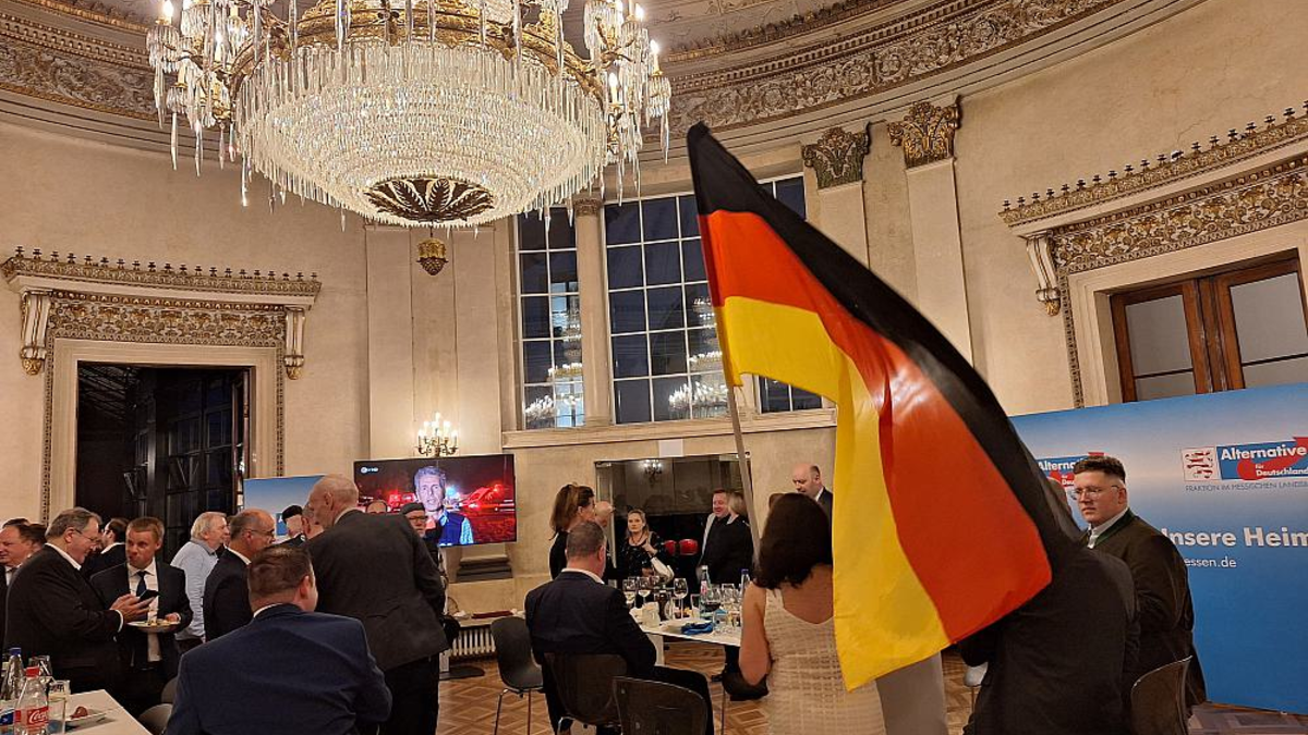 AfD-Wahlparty am 08.10.2023 - Foto: ?ber dts Nachrichtenagentur