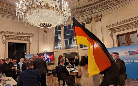 AfD-Wahlparty am 08.10.2023 - Foto: ?ber dts Nachrichtenagentur