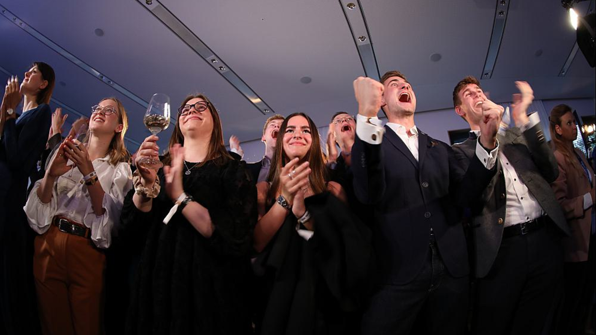 Landtagswahl in Bayern: Jubel auf CSU-Wahlparty am 08.10.2023 - Foto: ?ber dts Nachrichtenagentur