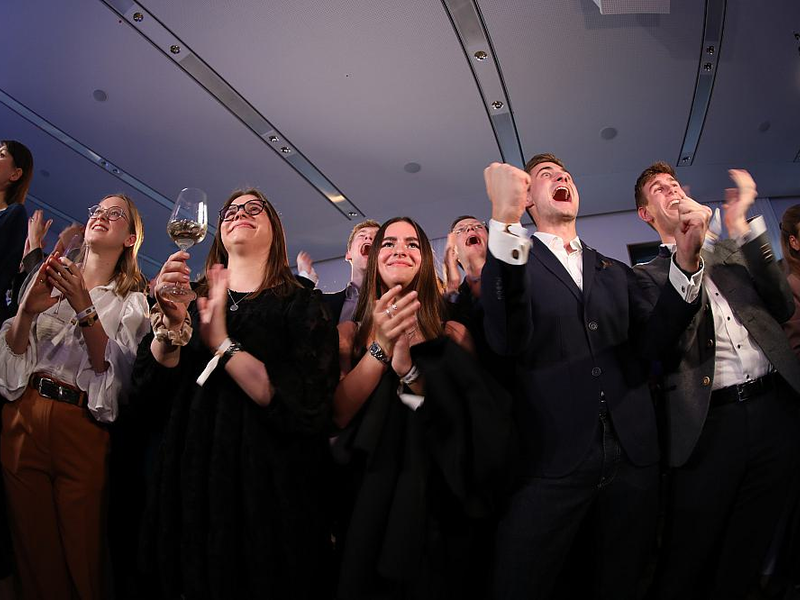 Landtagswahl in Bayern: Jubel auf CSU-Wahlparty am 08.10.2023 - Foto: ?ber dts Nachrichtenagentur